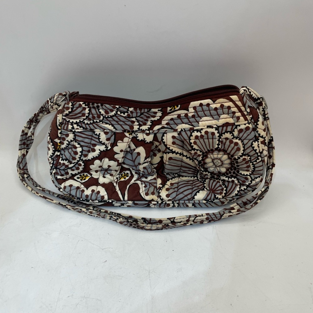 Vera Bradley Brown Floral Women's purse - Picture 7 of 7